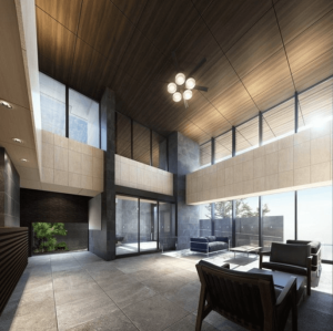 リヴィエールベイステーション小倉　エントランスホール完成予想図