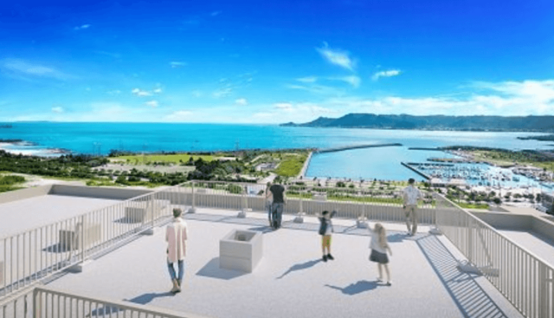 ファイル:レーヴグランディ東浜Sea＆Park 屋上テラス完成予想図.png