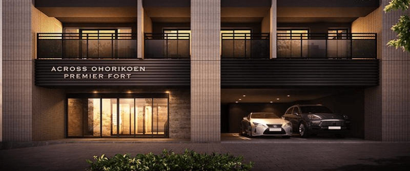 ファイル:アクロス大濠公園プレミアフォート エントランスアプローチ完成予想図.png