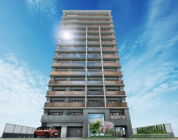 デュオヴェール札幌中島公園　外観完成予想図