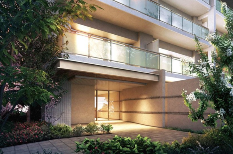 ファイル:バウス西葛西清新町 サブエントランス完成予想CG.png