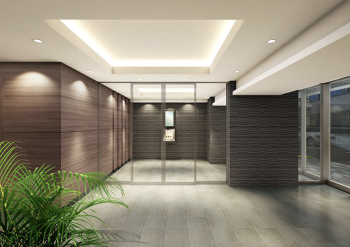 ロイヤルガーデンはりまや通り　　エントランスホール完成予想図