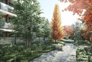 ザ・パークハウス 石神井公園テラス　FLOW GARDEN完成予想図2