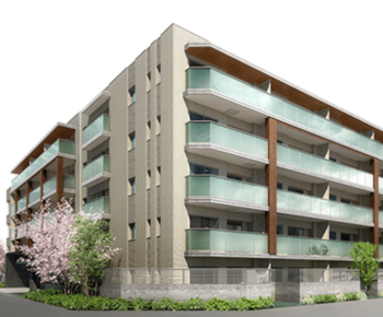 パークホームズ甲子園花園町　外観完成予想図1