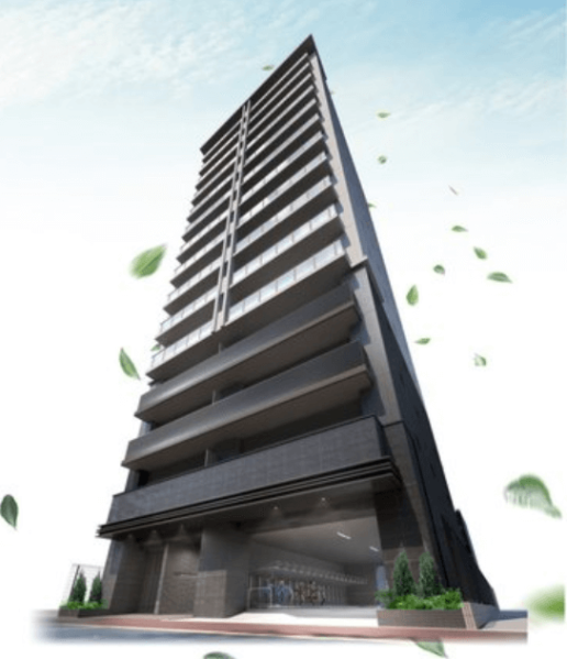 ファイル:プレサンス ロジェ 四日市駅前 外観完成予想図1.png