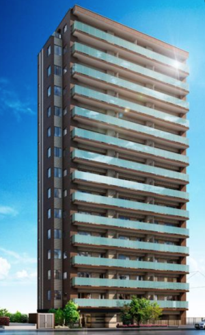 ミオカステーロ橋本　外観完成予想CG