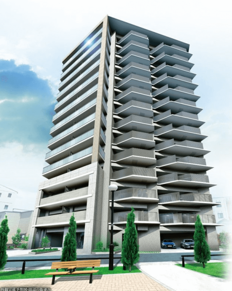 ファイル:ワコーレ明石グリーンプロムナード 外観完成予想図.png