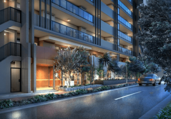 ヴェレーナグラン湘南藤沢　エントランスアプローチ完成予想図