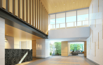 世田谷喜多見ザ・テラス　エントランスホール完成予想図