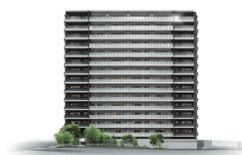 アメイズ時津 ベイサイドスクエア　外観完成予想図2