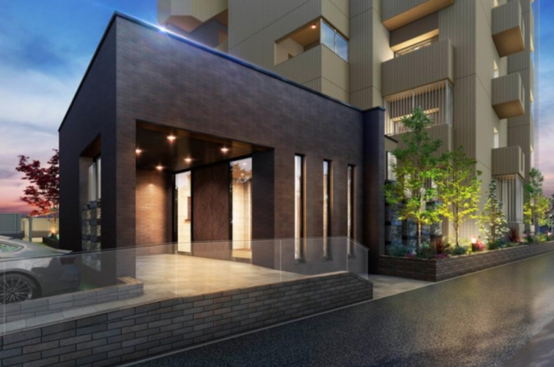 ファイル:カルティア・ザ・レジデンス 高畑公園 エントランス完成予想図.png