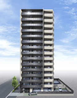 サンクレーア岩塚　南外観完成予想CG