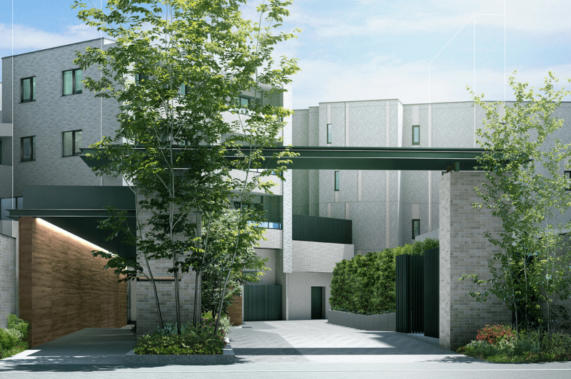 ファイル:プラウド文京千駄木ヒルトップ エントランス完成予想CG.png