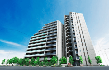 メイツ上新庄 SHIN-CITY　外観完成予想図