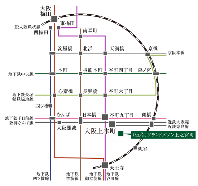 ファイル:電車路線図 グランドメゾン160924.png