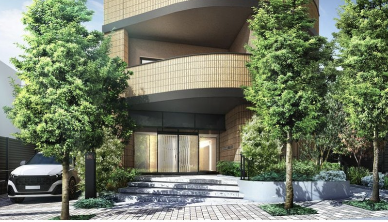 ファイル:パークホームズ十条 エントエランスアプローチ完成予想図.png