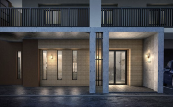 ルグラン福岡東　エントランスアプローチ完成予想図