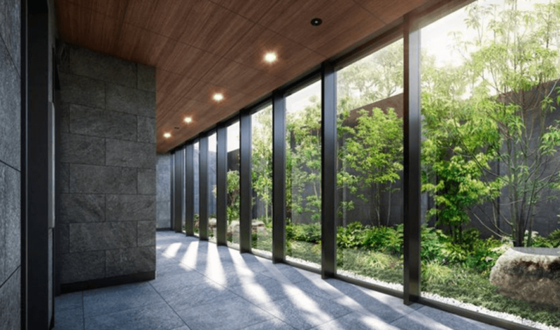 ファイル:ローレルスクエア柏原 エントランスホール完成予想図.png