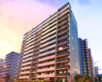 サンメゾン神戸新長田　外観完成予想CG