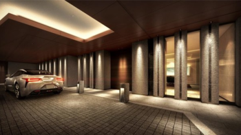 アネシア本山 THE GRAND RESIDENCE　コーチエントランス完成予想CG