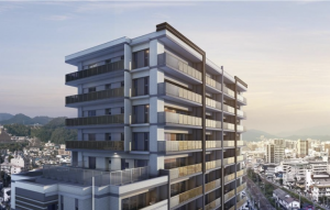 アルビオ・ガーデン古江東町　外観完成予想CG2