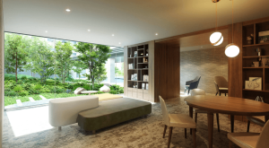 ジオ西宮今津　ラウンジ完成予想図