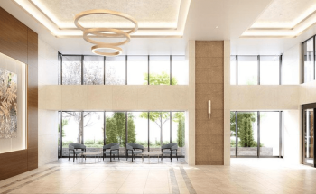 パークホームズ円山表参道　エントエランスホール完成予想図