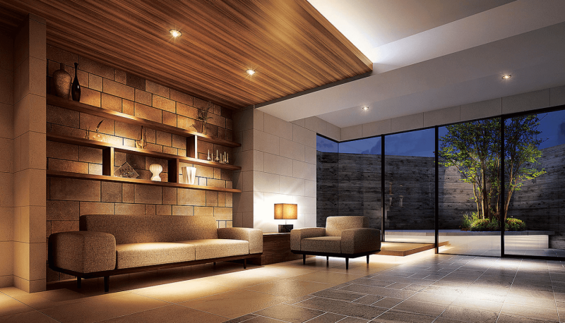 ファイル:ファーネスト白木原駅前ガーデン エントランスホール完成予想CG.png