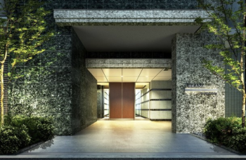 ブランズ甲子園若草町　エントランスアプローチ完成予想CG