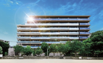 プラウド吹田　外観完成予想図