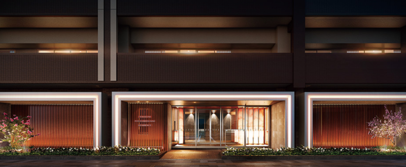 ファイル:ポレスター弘前駅前レジデンス エントランスアプローチ完成予想CG.png