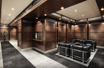 クレアホームズ道後緑台 ザ・レジデンス　エントランスホール完成予想図