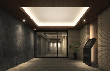 セレンシオ春日中央　風除室完成予想図