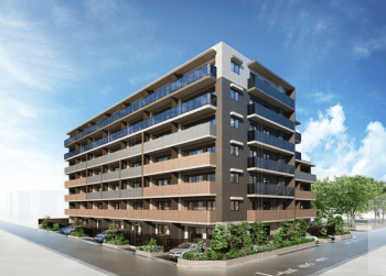 センチュリー西八王子パークヒルズ　外観完成図