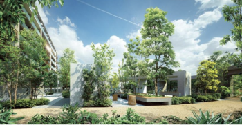 ファインレジデンス武蔵新城　フォレストテラス完成予想図