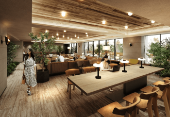 THE TOWER JUJO（ザ・タワー十条）　ウェルカムラウンジ完成予想図