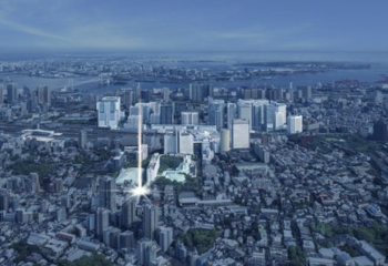 オープンレジデンシア高輪ザ・ハウス　周辺写真CG合成