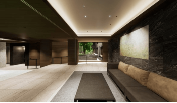 サンウッド瀬田一丁目　ラウンジ完成予想図