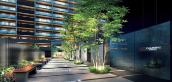 ディモア城東シティ　エントランスアプローチ完成予想図