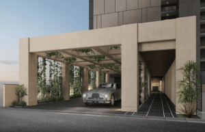 デュ・レジア薬院 STANCE　エントランスアプローチ完成予想図1