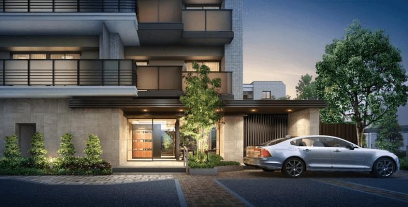 ファイル:プライム大田矢口 エントランスアプローチ（ウエスト棟）完成予想図.png