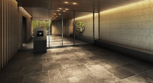 ポレスター駅東公園ザ・タワー　エントランス完成予想図