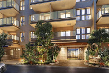 ヴェレーナグラン江ノ島鵠沼海岸　エントエランスアプローチ完成予想図