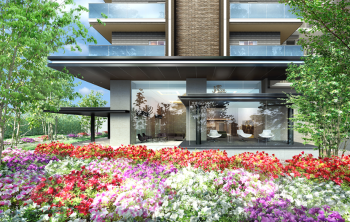 クレストプライムレジデンス プロムナード七番街　ガーデンラウンジ 完成予想図2