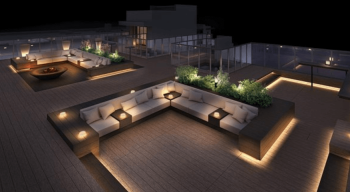 ザ・パークハウス 三郷　屋上テラス完成予想図