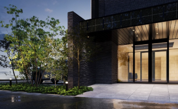 プレサンス レイズ 千種今池　エントエランスアプローチ完成予想図