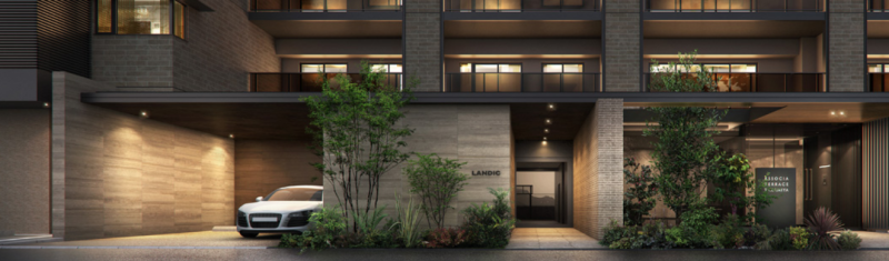 ファイル:ASSOCIA TERRACE 高宮 エントランスアプローチ完成予想CG.png