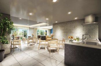 エクセレントシティ新松戸グラン　キッチンスタジオ完成予想CG