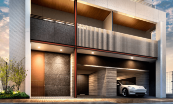 クレヴィア本郷春日ステーションフロント エントランス完成予想CG