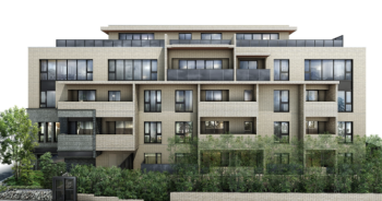 ザ・サンメゾン白金台　外観完成予想CG1